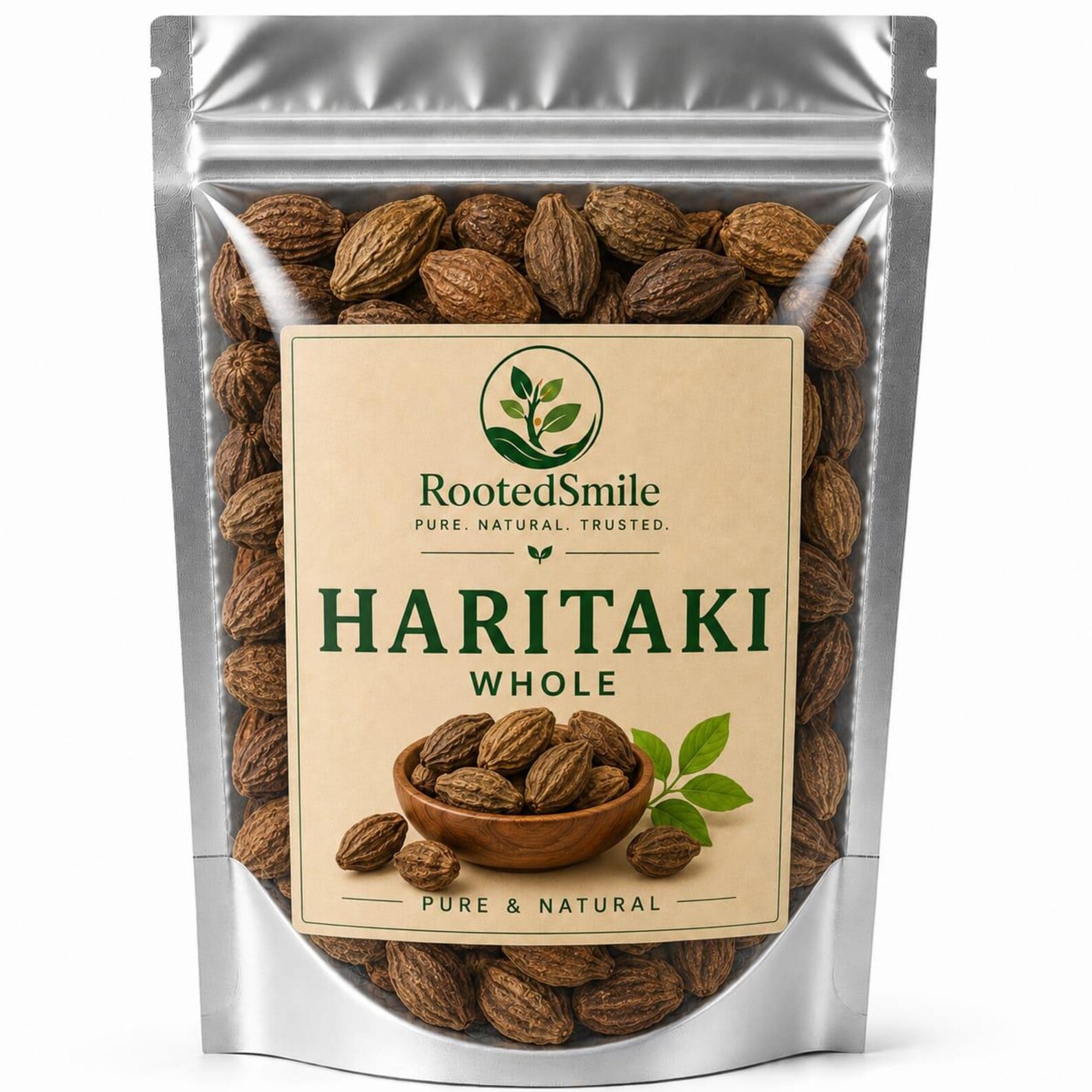 Pungă cu fructe întregi de haritaki